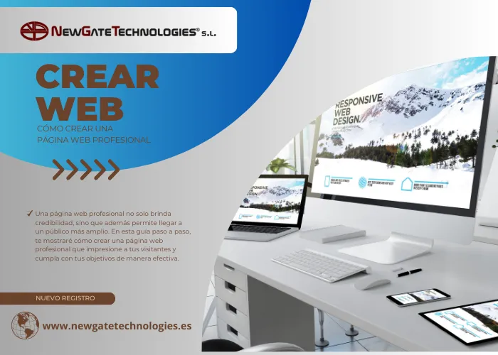 Cómo crear una página web profesional